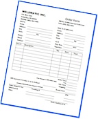 Link to Weldmatic Purchase Order Form via PDF